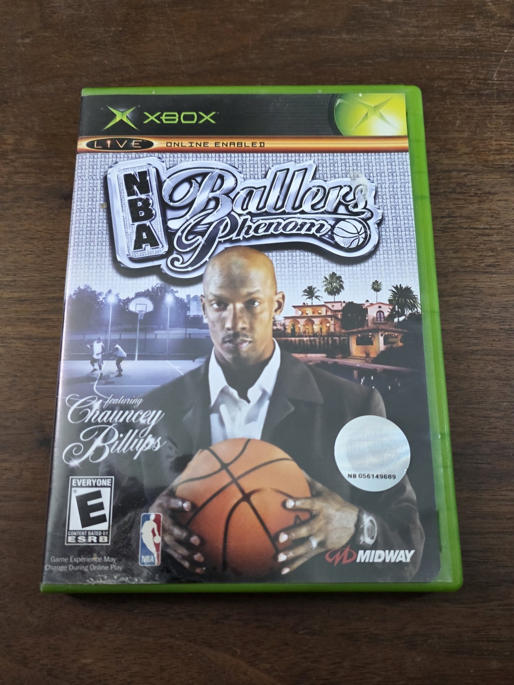 OG Xbox NBA Ballers: Phenom Featuring Chauncey Billups - Game